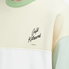 Cafe Kitsune Men's Café Kitsune Colorblock Relax Sweater in Chai Colorblock
