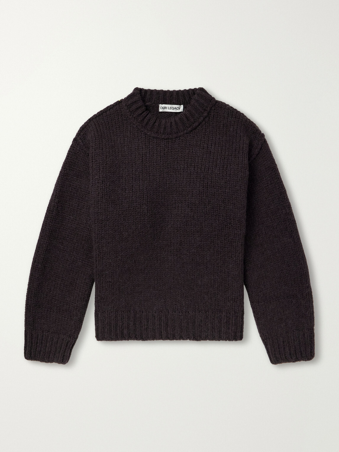 Our Legacy - Wool and Alpaca-Blend Sweater - Brown