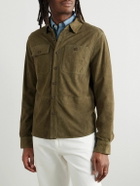 Polo Ralph Lauren - Suede Overshirt - Green