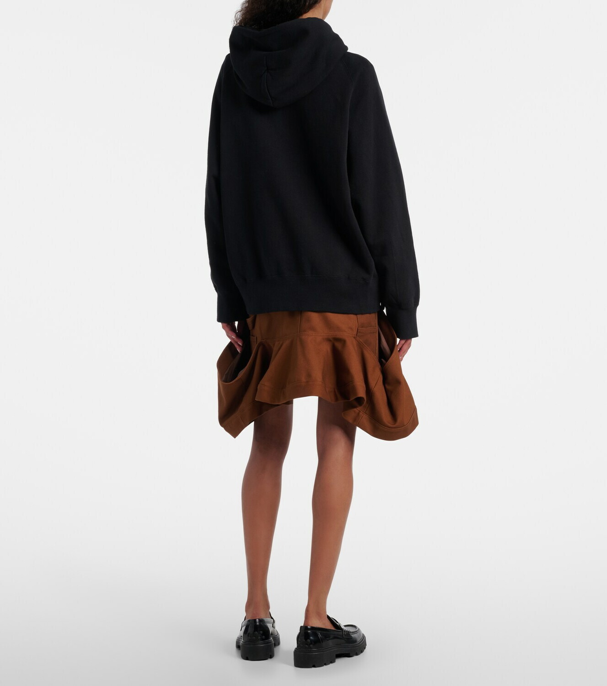 Sacai x Carhartt cotton jersey hoodie