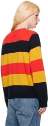 Guest in Residence Multicolor Stripe Sweater