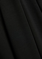 Eileen Fisher Turtle-neck Jersey Midi Dress Black
