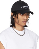 VTMNTS Black 'Paris' Logo Cap