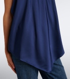 Stella McCartney Halterneck satin top