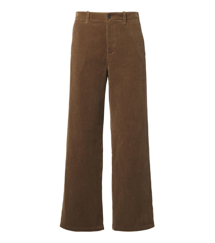 Photo: Jil Sander Cotton corduroy wide-leg pants