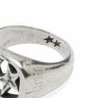 TwoJeys Men's Framed Ring in Sterling Silver