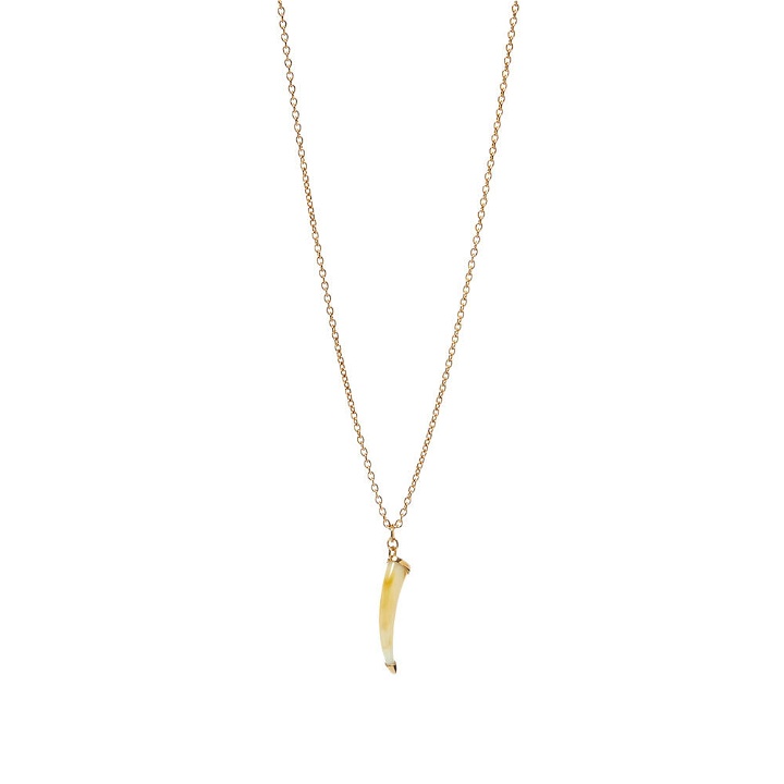 Photo: A.P.C. Men's Roadie Necklace in Gold