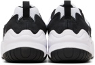Nike White & Black Tech Hera Sneakers