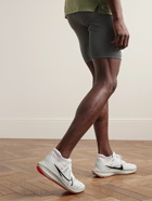 Nike Running - Air Zoom Pegasus 40 Rubber-Trimmed Mesh Running Sneakers - White