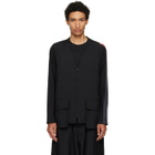 Y-3 Black Sport Uniform Pocket Vest