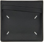 Maison Margiela Black Croc Leather Card Holder
