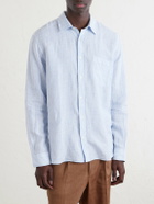 Frescobol Carioca - Striped Linen Shirt - Blue