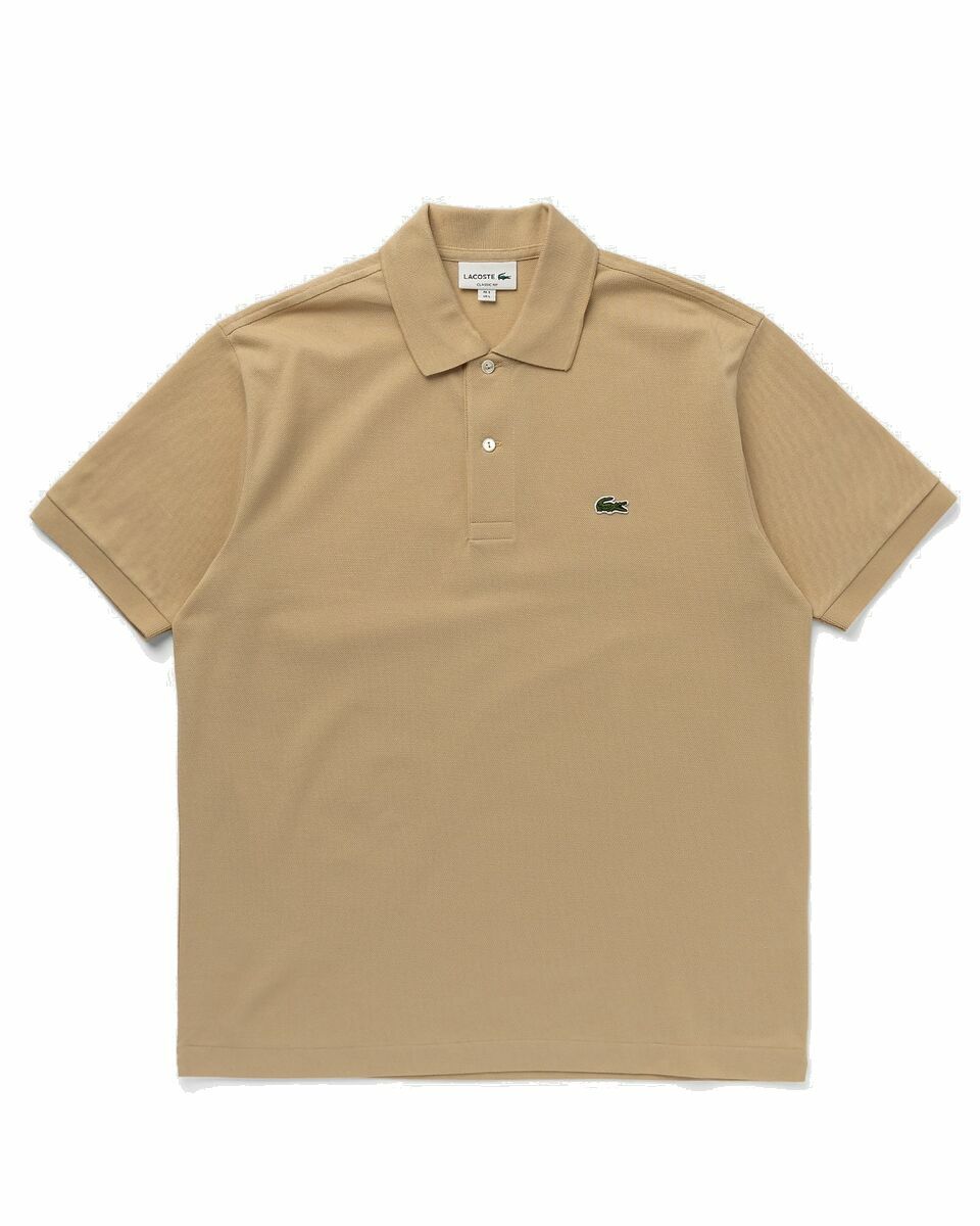 Photo: Lacoste Classic Polo Shirt Beige - Mens - Polos
