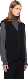 HOMME PLISSÉ ISSEY MIYAKE Black Quarry Vest
