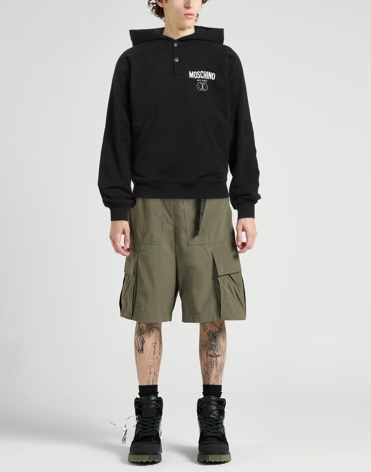 Moschino Couture Mens Sweatshirt in Black