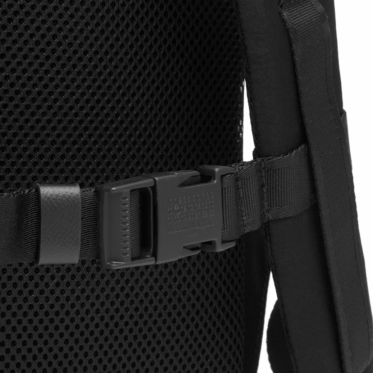 Maison Margiela Men's Glam Slam Backpack in Black 