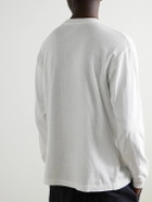 Blue Blue Japan - Printed Cotton-Jersey T-Shirt - White