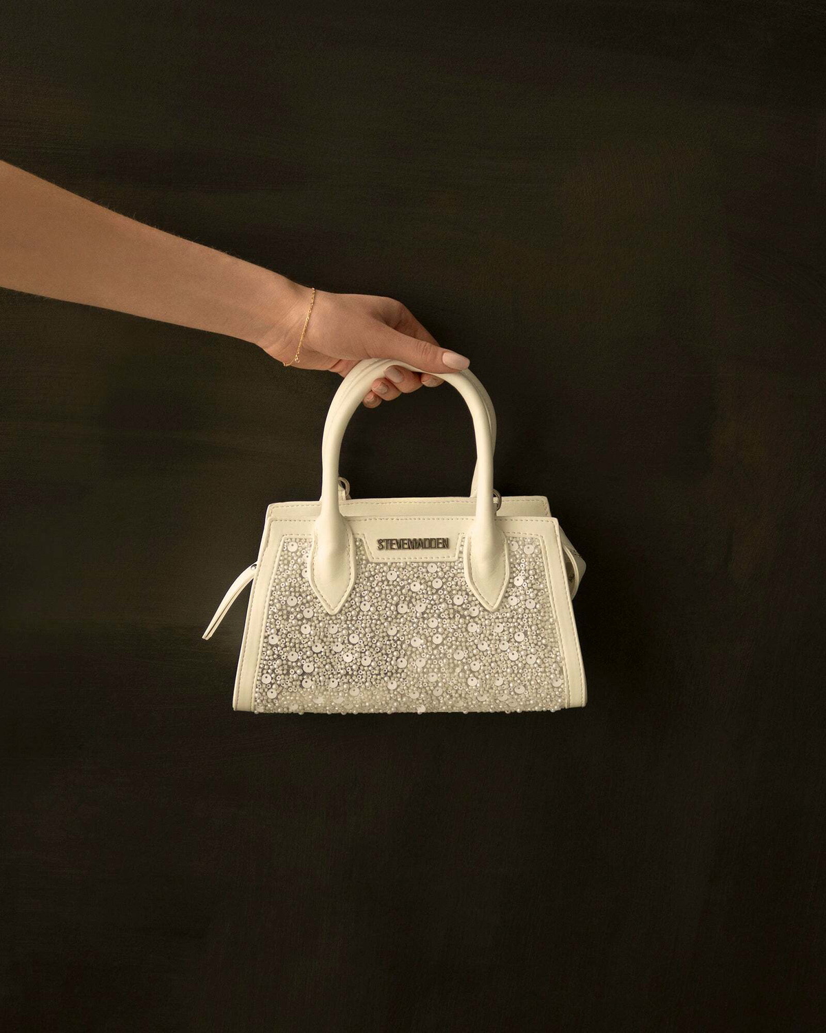 Steve Madden Binlove Bag in White