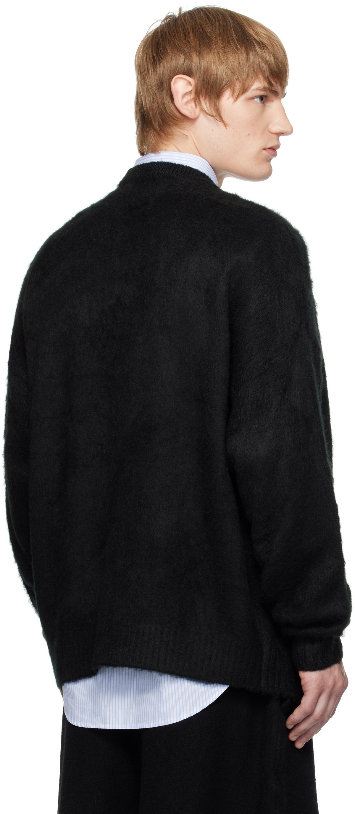WTAPS Black Knit 02 Cardigan