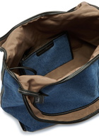 3.1 Phillip Lim Market Panelled Denim Tote - Indigo - One Size