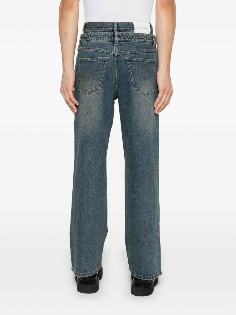 Feng Chen Wang Double Waistband Jeans Feng Chen Wang