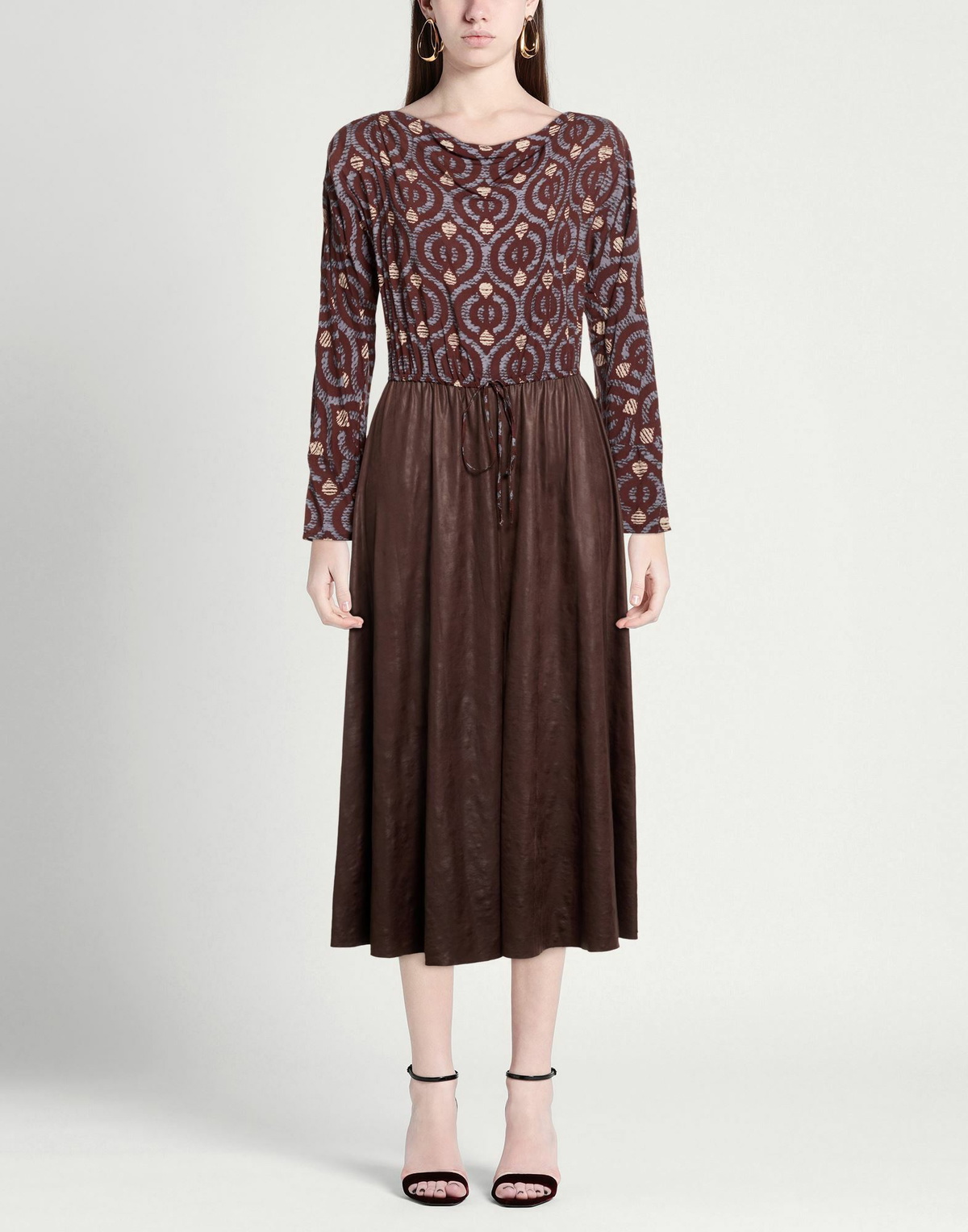 Alessia Santi Womens Maxi dress Dark in Brown