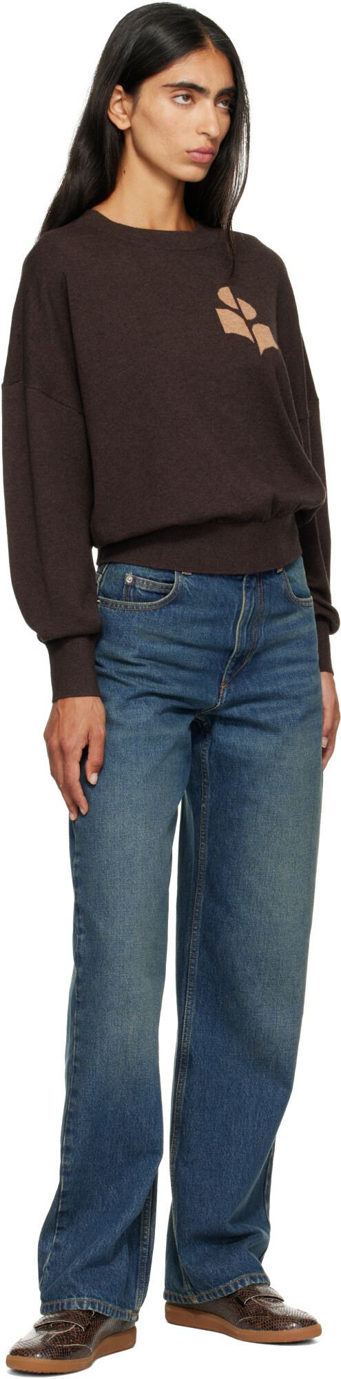 Isabel Marant Etoile Brown Marisans Sweater
