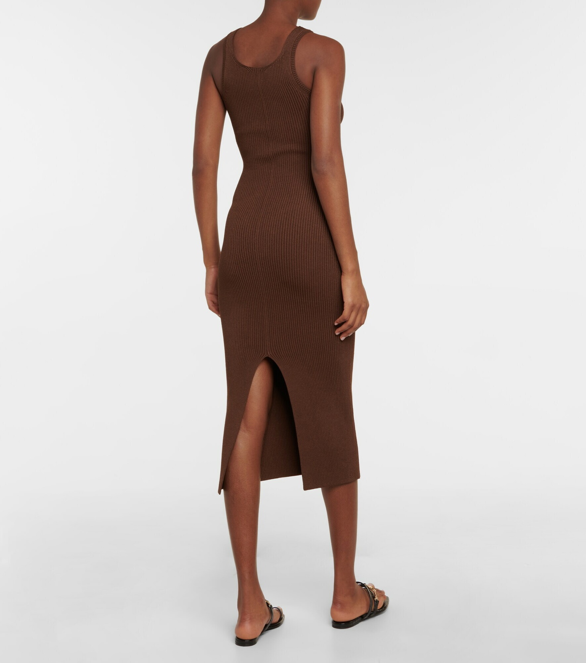Toteme - Ribbed-knit tank maxi dress Toteme
