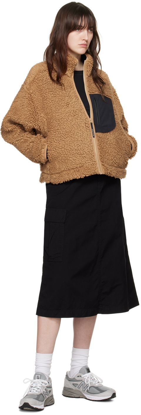 District Vision Tan Cropped Jacket