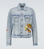 Amiri - Playboy denim trucker jacket