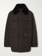 Canada Goose - Scout Shearling-Trimmed Shell Down Jacket - Brown