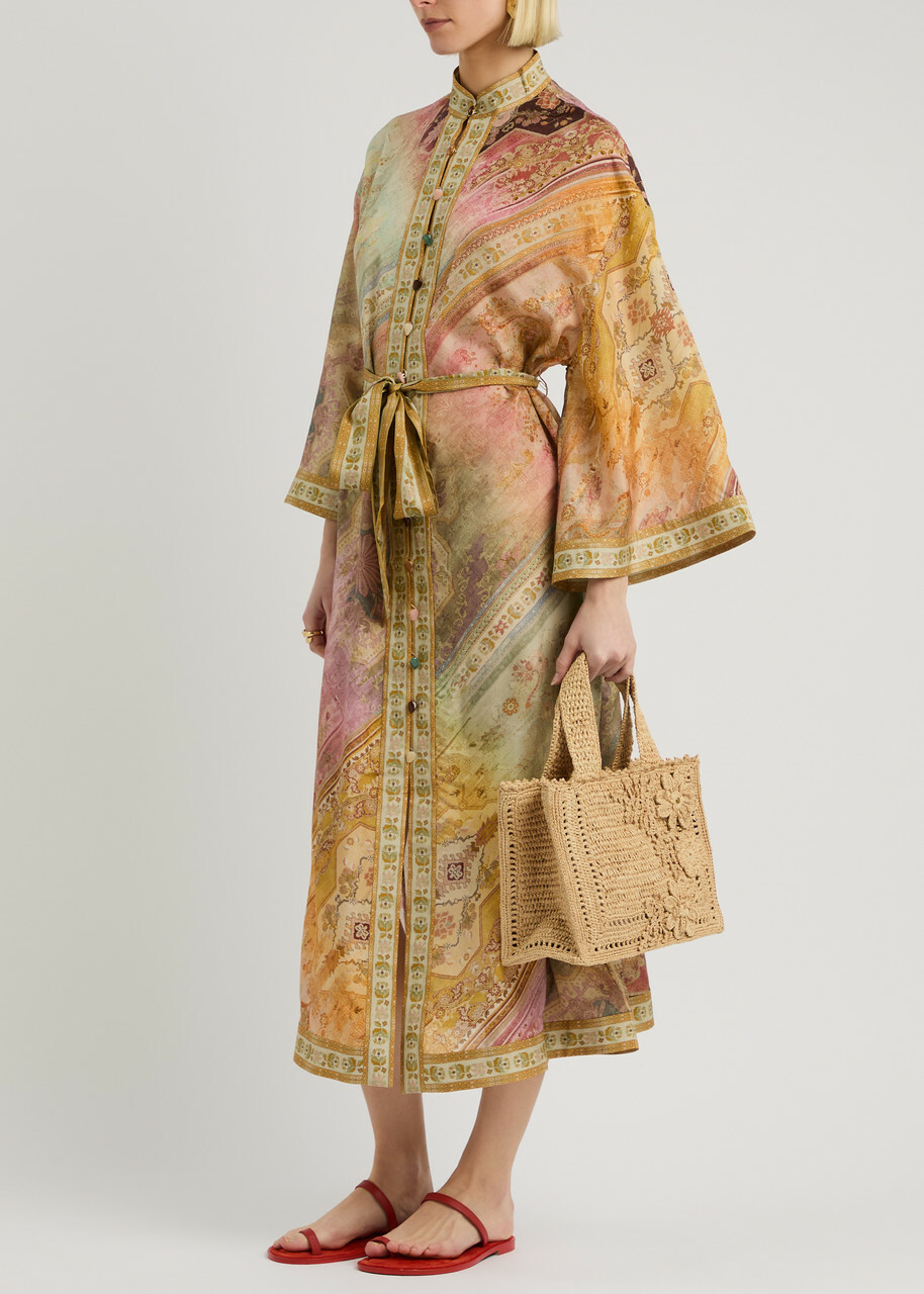【Zimmermann】Tallow ミディ ラップドレス☆関税込 Zimmermann】Tallow ミディ ラップドレス☆関税込