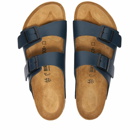 Birkenstock Arizona in Blue Smooth Leather