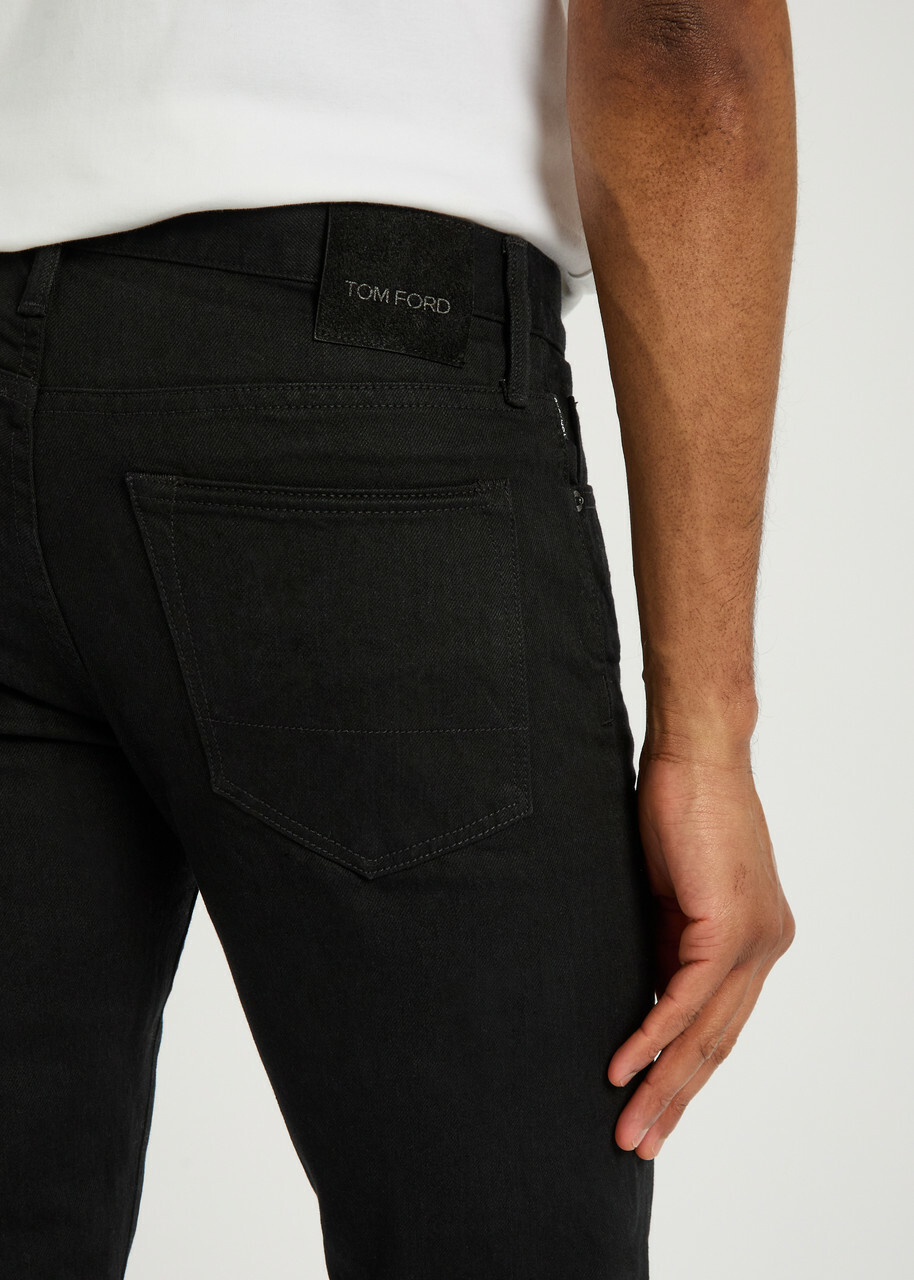 Tom Ford Straight-leg Denim Jeans Black