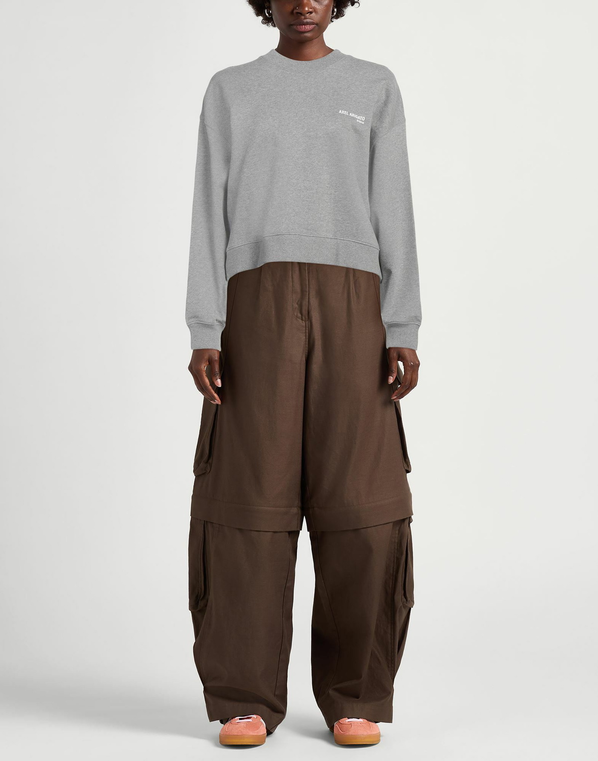 Axel Arigato Womens Sweatshirt Light in Grey