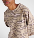 Adidas by Stella McCartney TrueCasual printed cotton sweatshirt