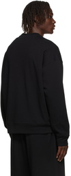 Jil Sander Black French Terry Sweatshirt