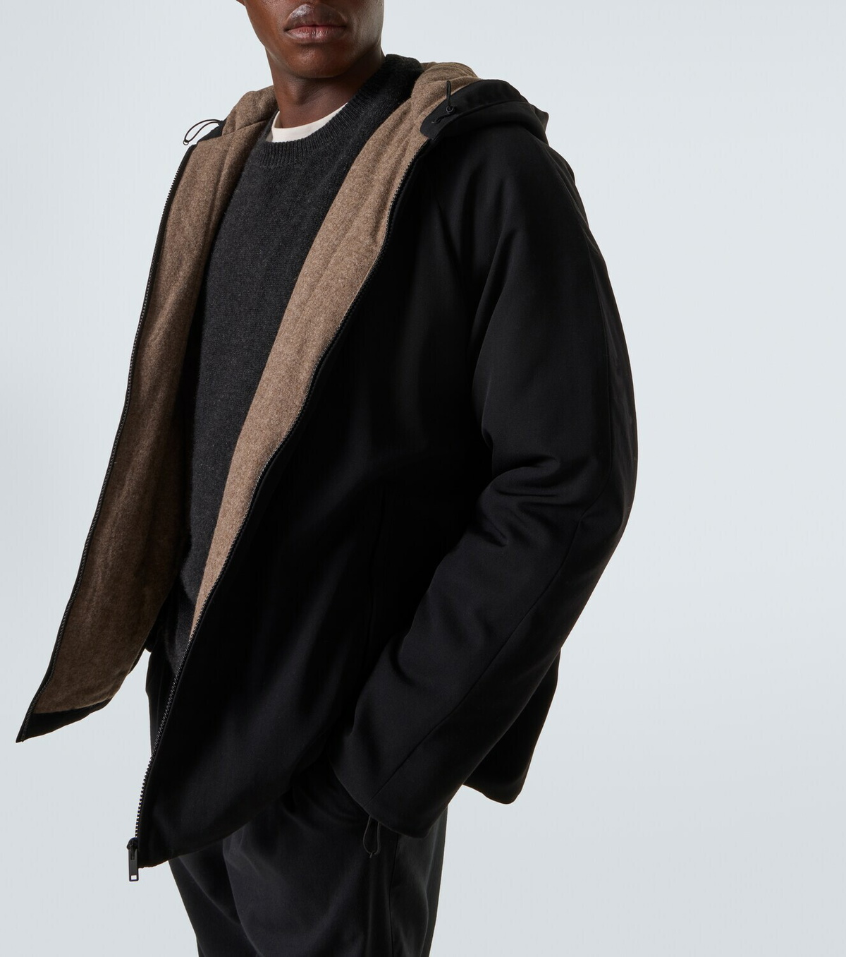 The Row Horatio wool gabardine parka