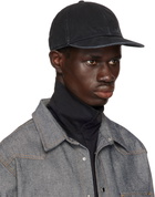 MM6 Maison Margiela Black Canvas Cap