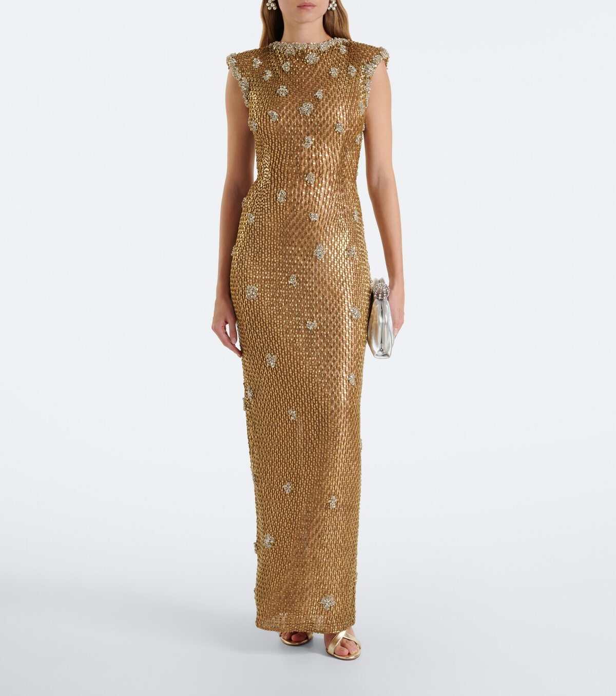 Rachel Gilbert Solana embellished gown