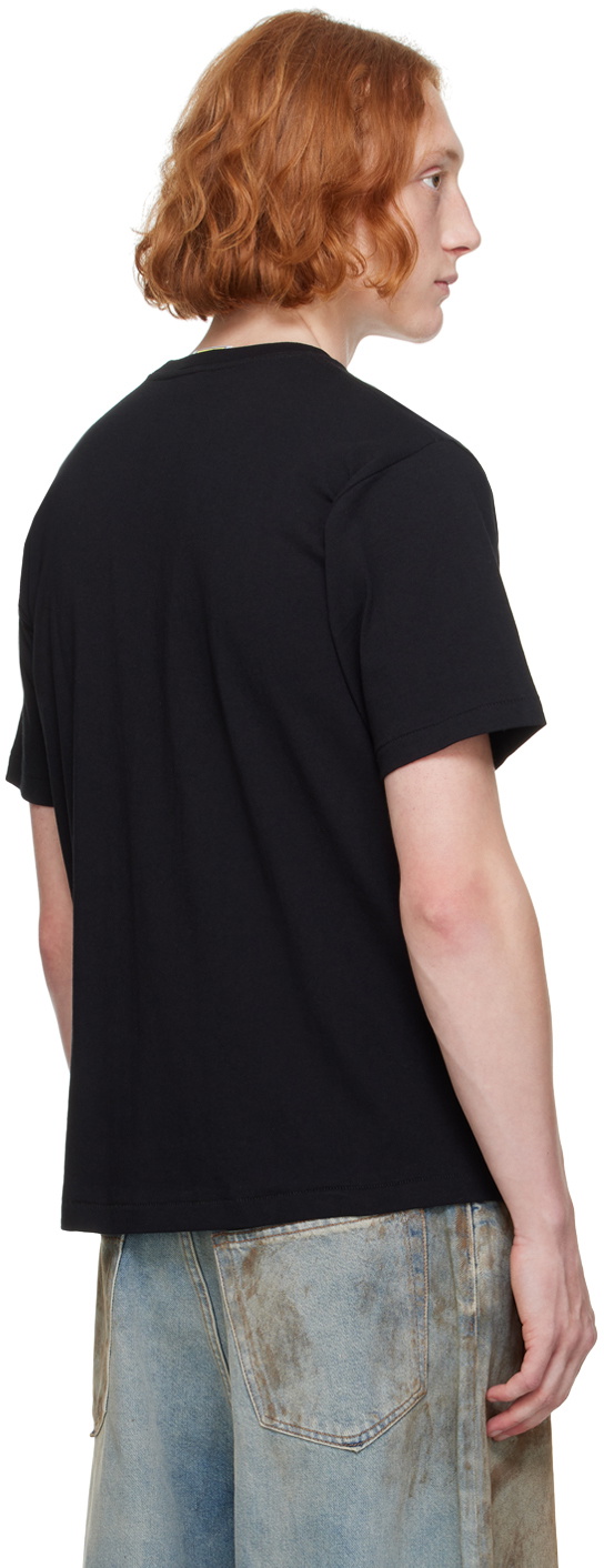 BAPE Black 'Bape' Hexagram College T-Shirt