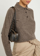 Maison Margiela Wool Polo Jumper Light Brown