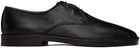 LEMAIRE Black Flat Laced Derbies