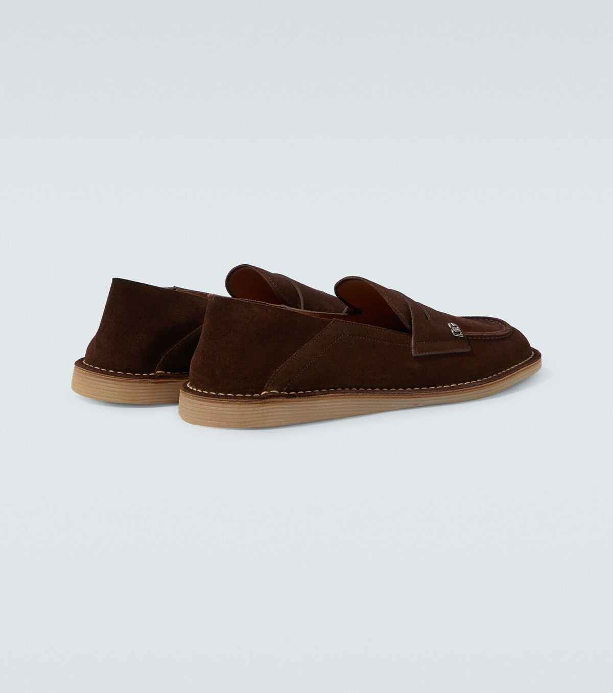 Dolce&Gabbana New Florio Ideal suede loafers