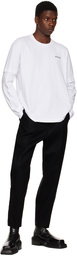 sacai Black Belt Trousers