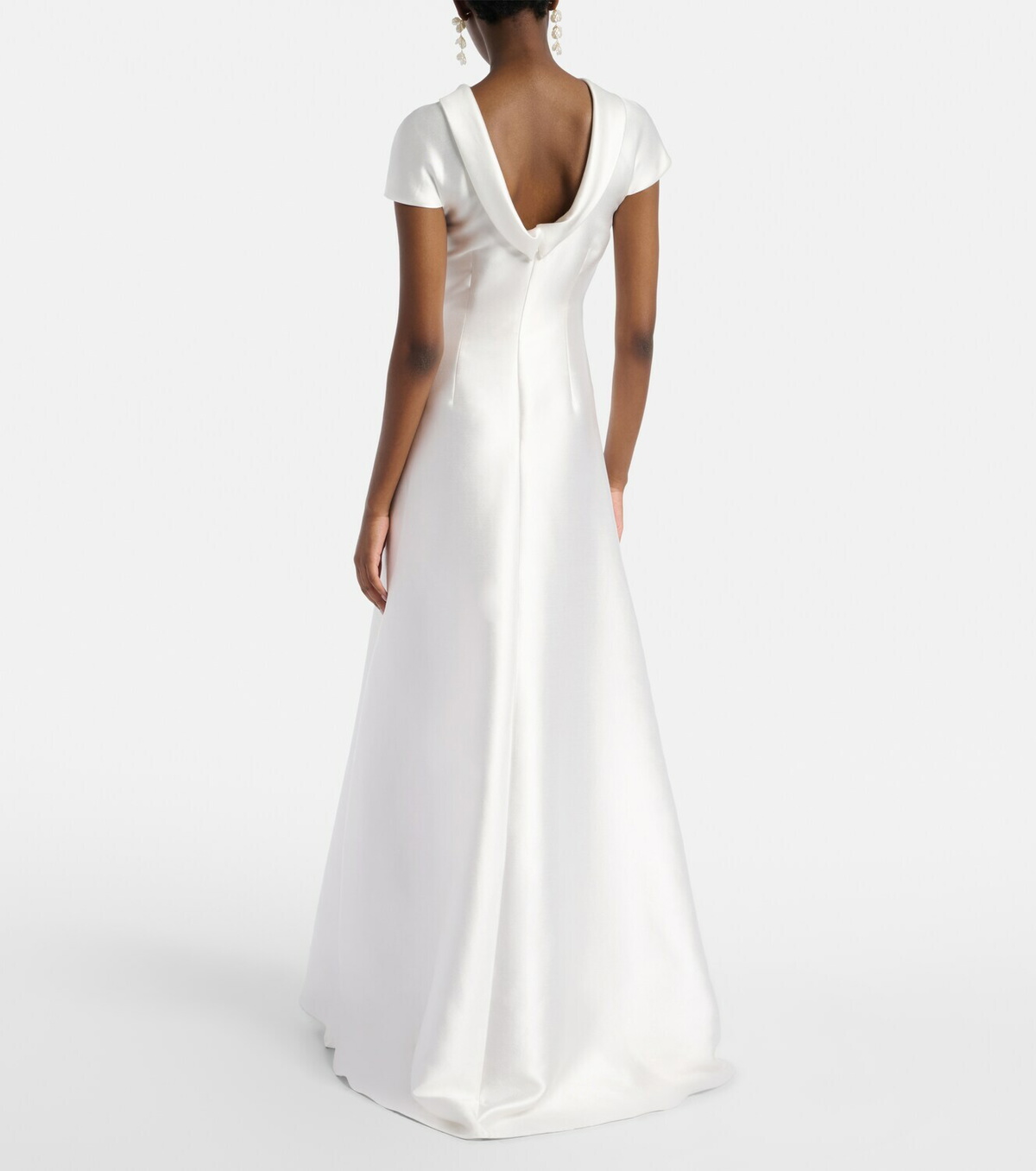Self-Portrait Bridal taffeta gown