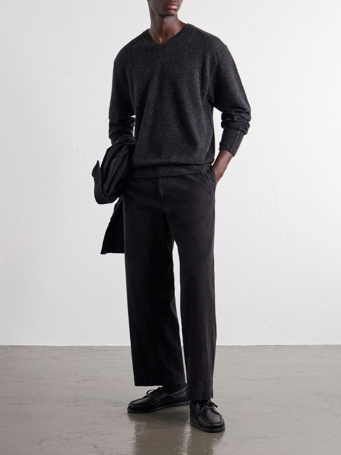 YOKE - Alpaca Sweater - Gray