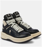 Rick Owens x Converse Turbowpn leather platform sneakers