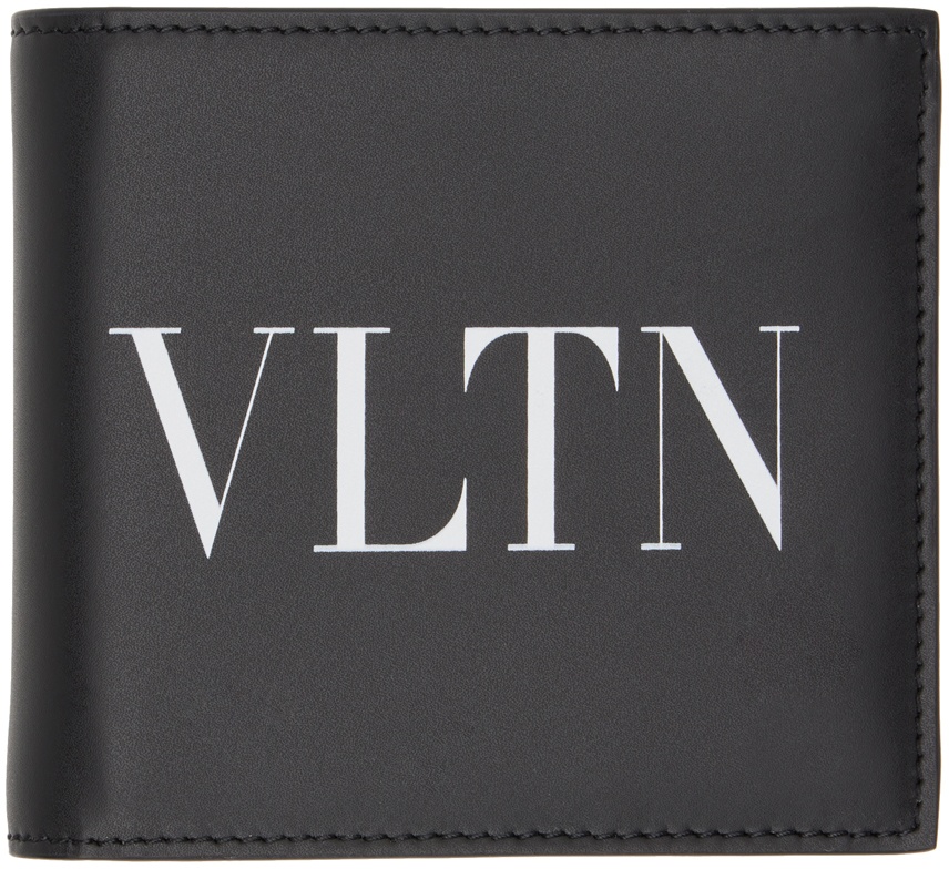 Valentino Garavani Black 'VLTN' Cash Wallet Valentino Garavani