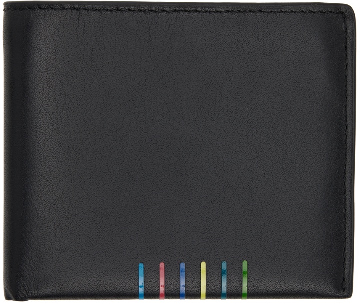 Photo: PS by Paul Smith Black Signature Stripe Wallet